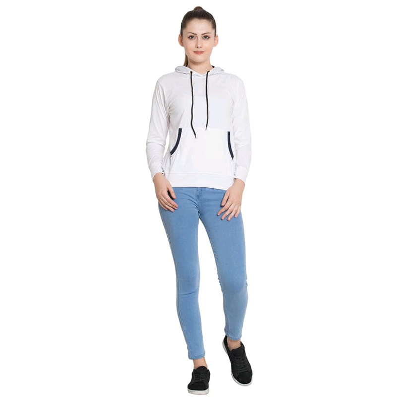 White Hoodies For Women